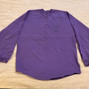 Purple Long Sleeve Disney World Spirit Jersey